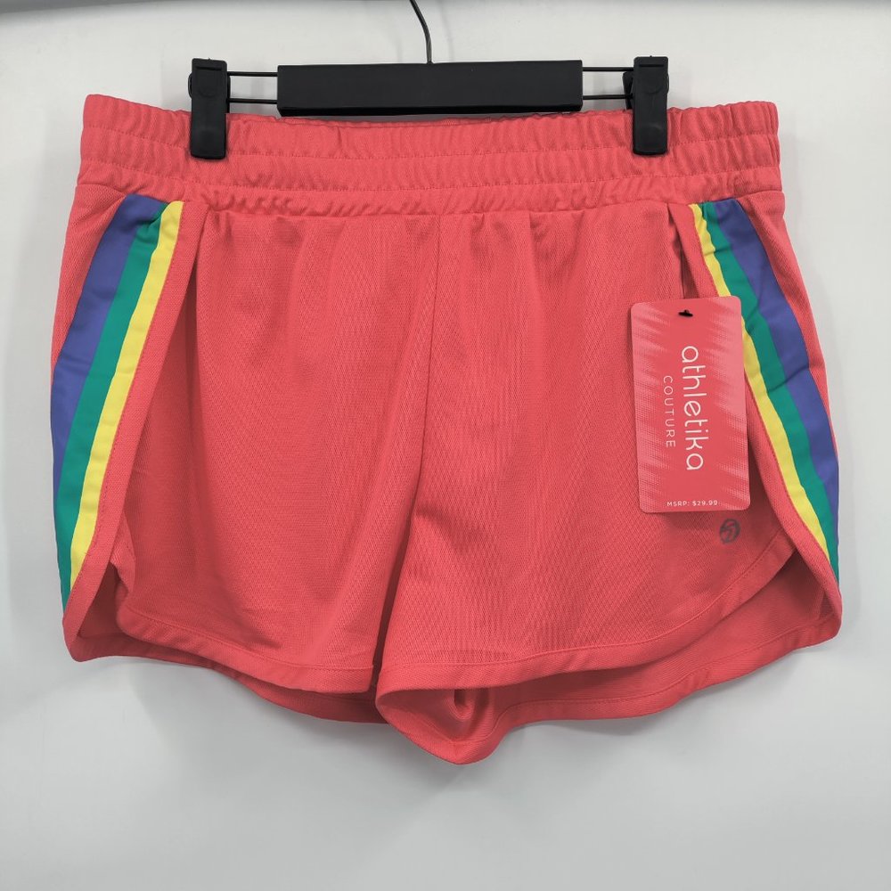 ATHLETIKA COUTURE Vintage Dolphin Shorts Women's Pink Large